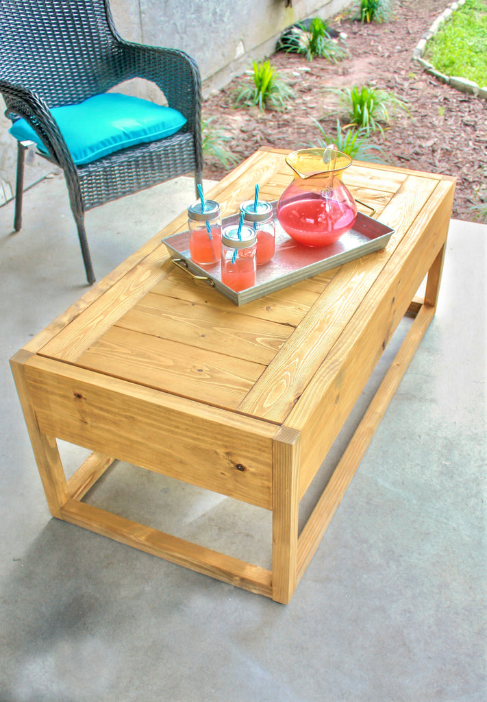Outdoor Coffee Table Plans