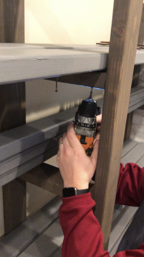 DIY Pantry Shelf 