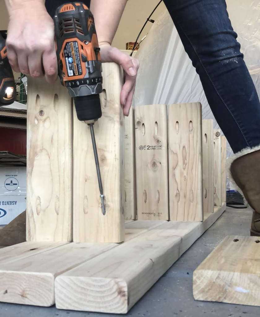 DIY Pantry Shelf  using a Kreg Jig