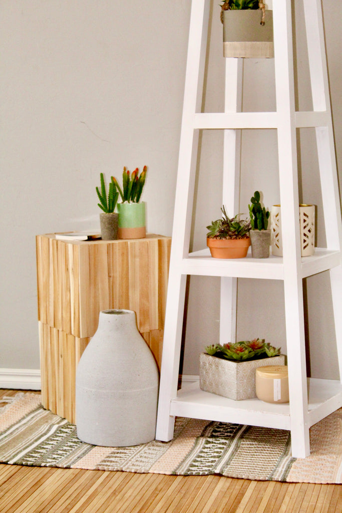 DIY Plant Stand with 3 tiers