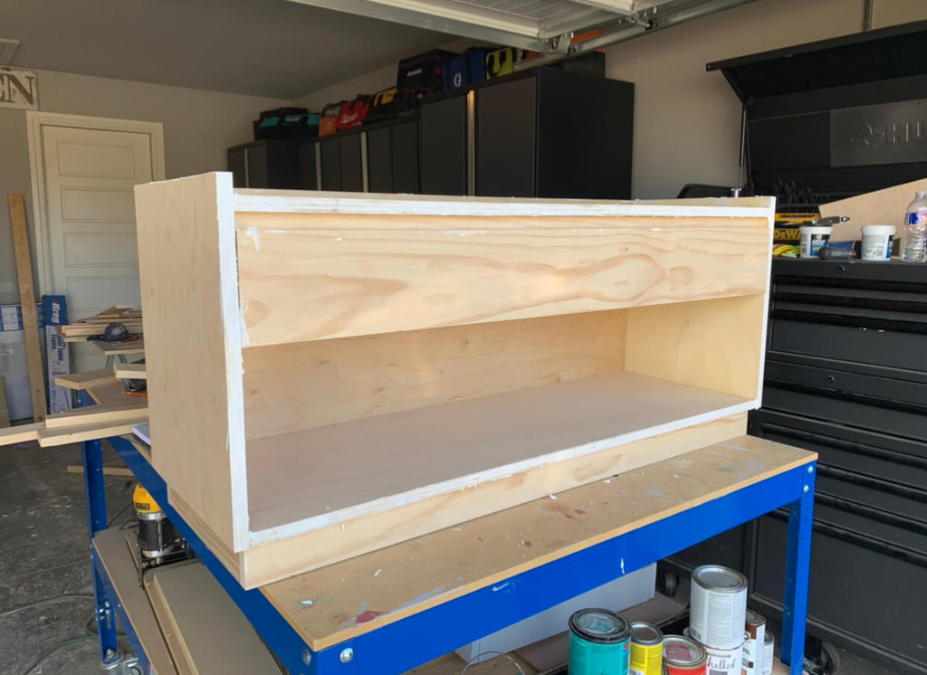 DIY Storage Bench