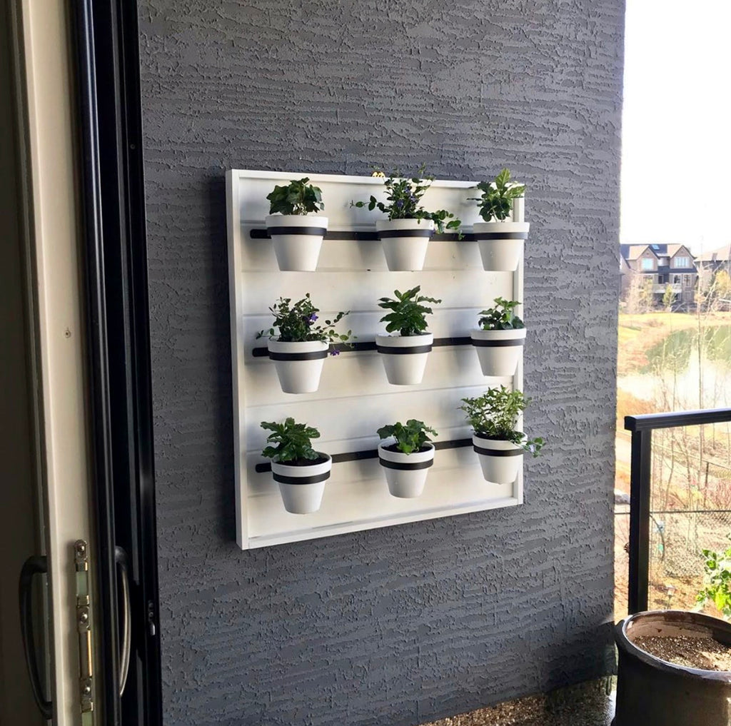 DIY Hanging Wall Planter