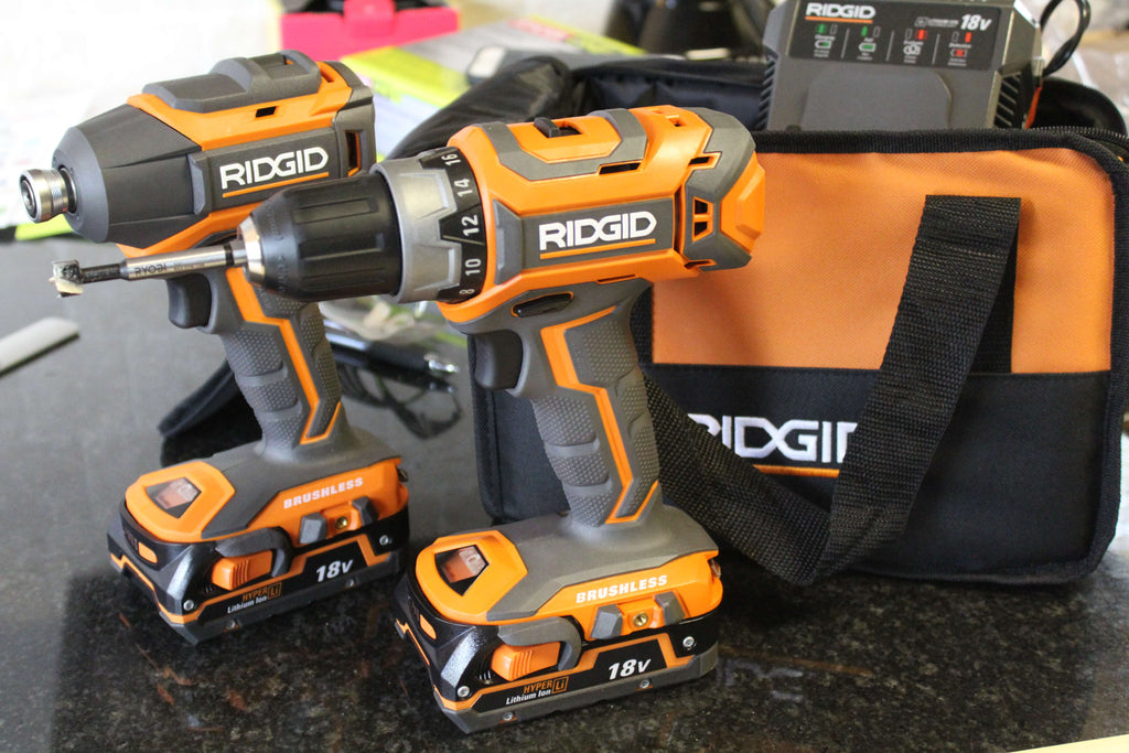 RIdgid Impact Drill and Driver Kit