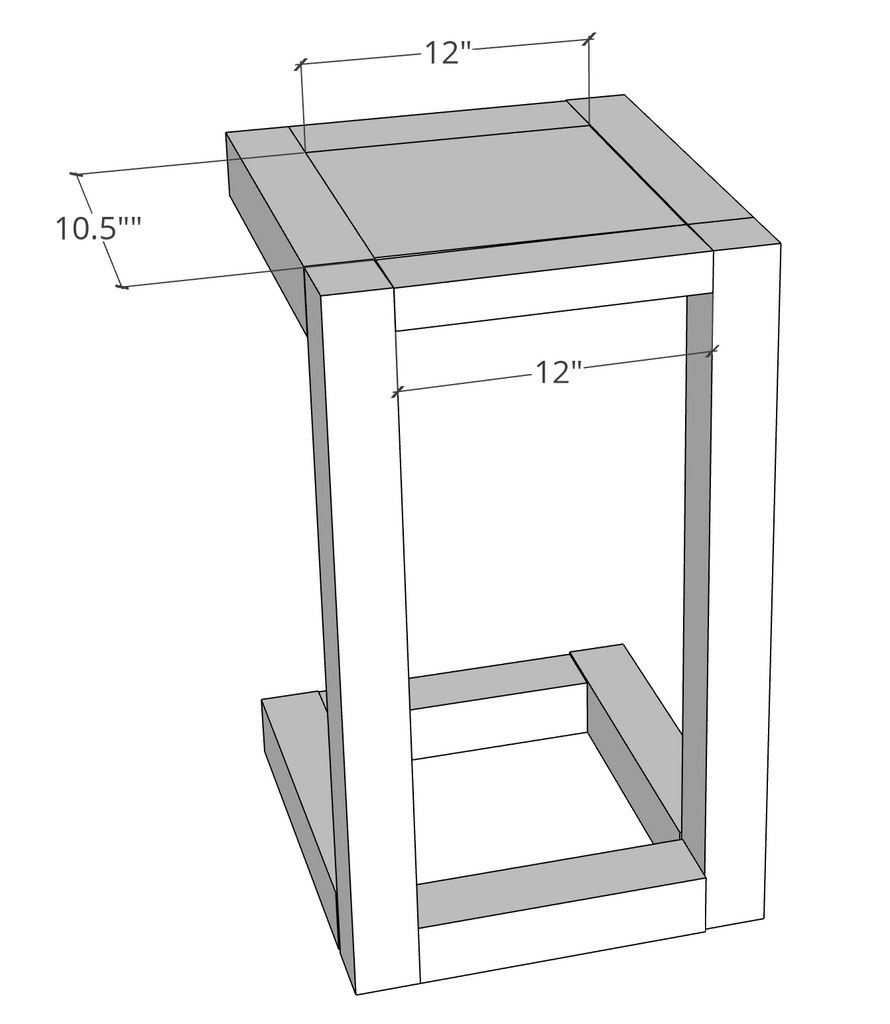 Pull Out Table Dimensions