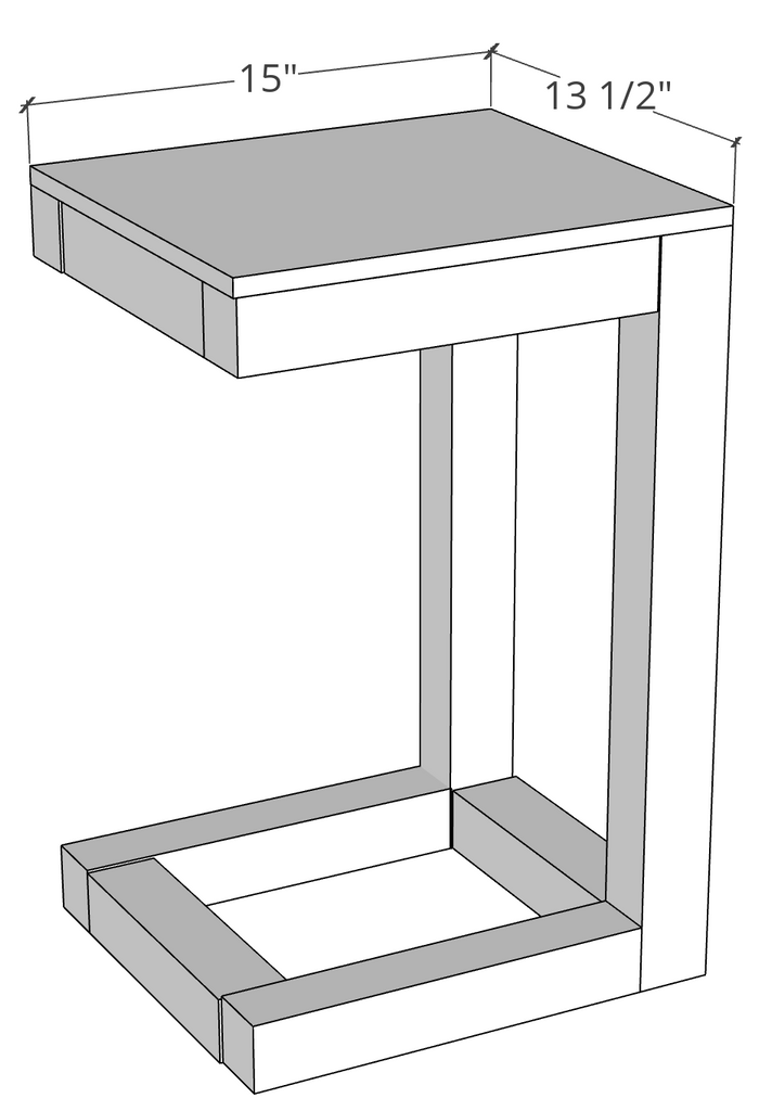 Pull Out Table Dimensions