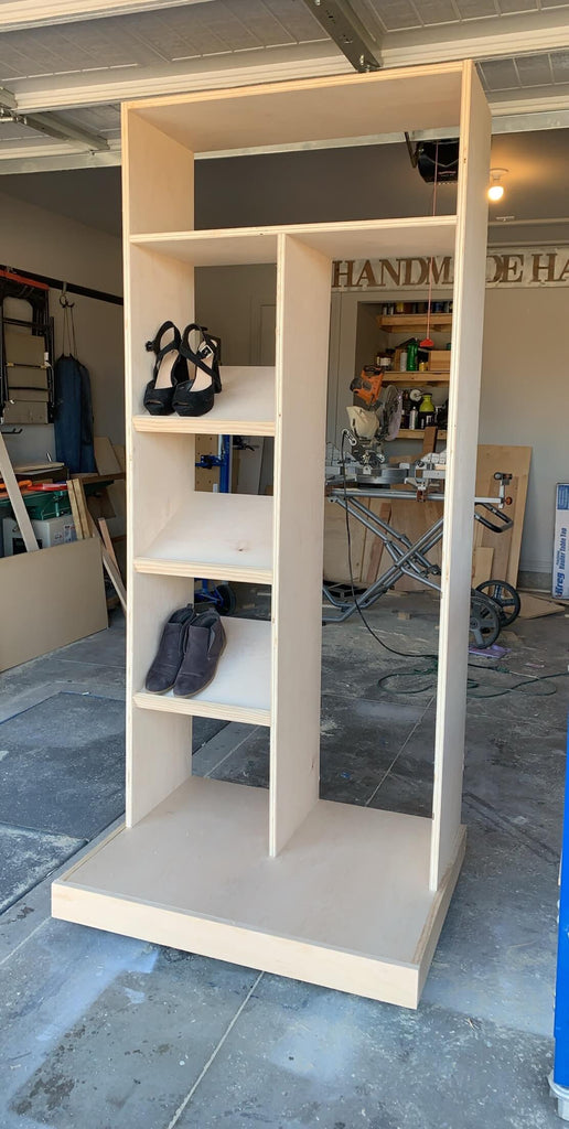 DIY Shoe Cabinet 