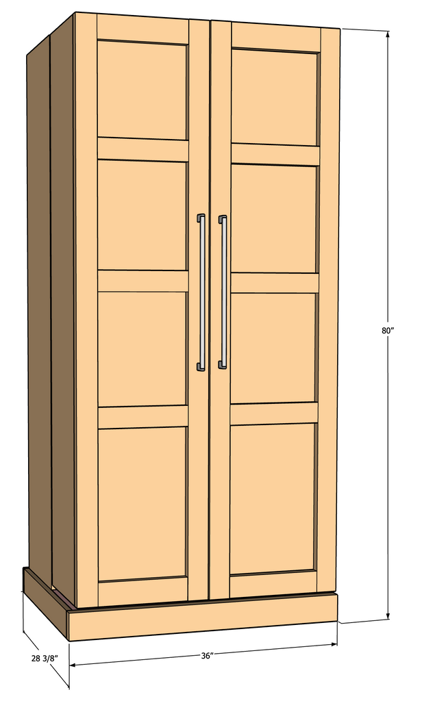 Shoe Cabinet Dimensions 