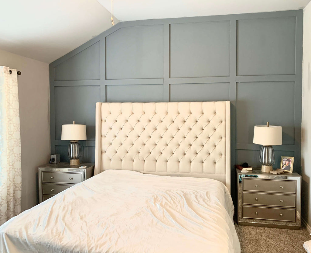 Wall Paneling in the Bedroom
