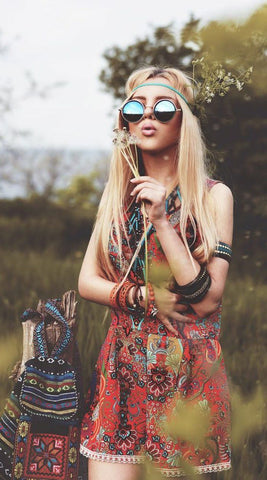 Female Hippie Look, Fashion Inspiration 