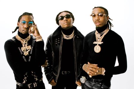 Migos photo shoot for Rolling Stone. Photo taken by Theo Wennerby 