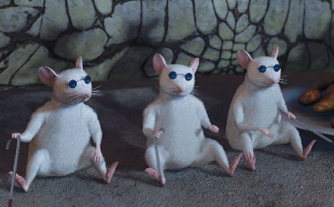The Three Blind Mice in the movie Shrek 2