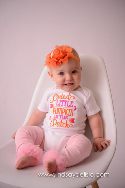 pumpkin baby girl outfit