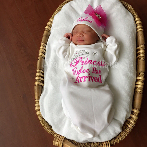 embroidered newborn outfits