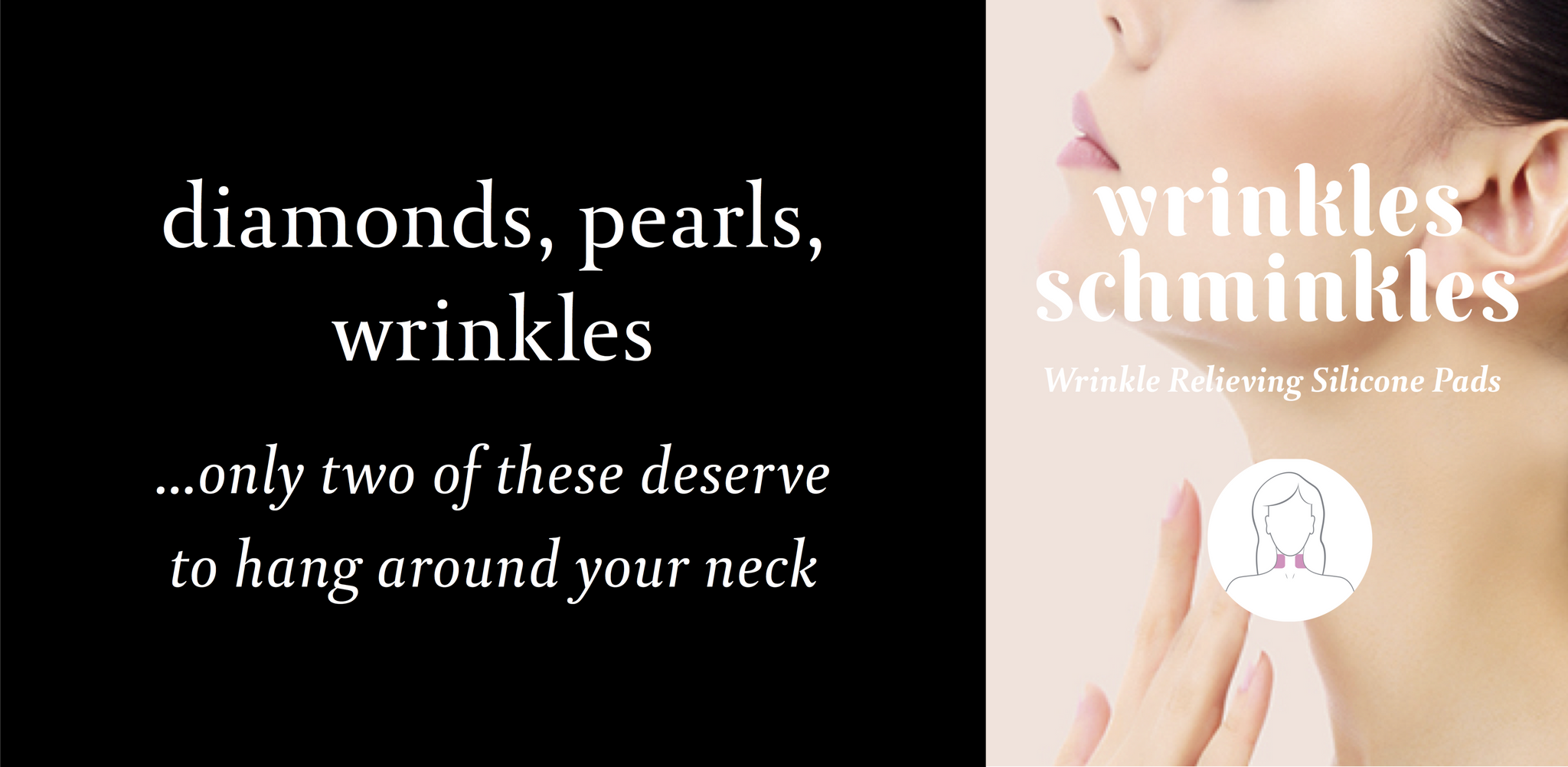 Wrinkles Schminkles Reusable Neck Silicone Pad. Wrinkles Schminkles Neck Smoothing Kit