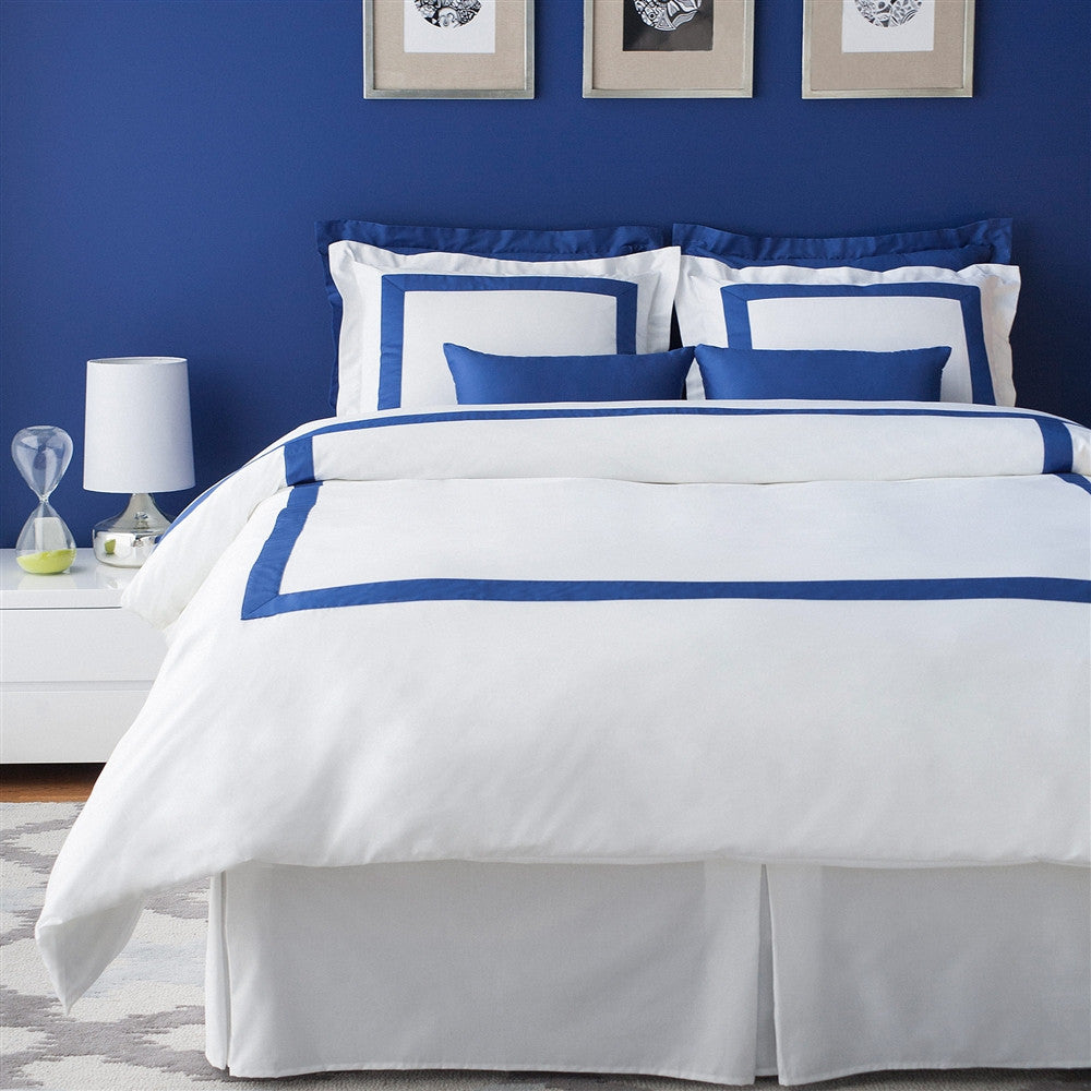 Hotel Collection Royal Blue Duvet Cover Set Bedding Lacozi