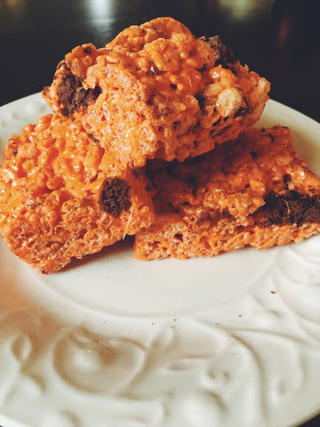 Halloween Rice Krispies Treats