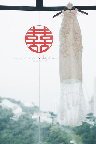 white qipao for chinese tea ceremony