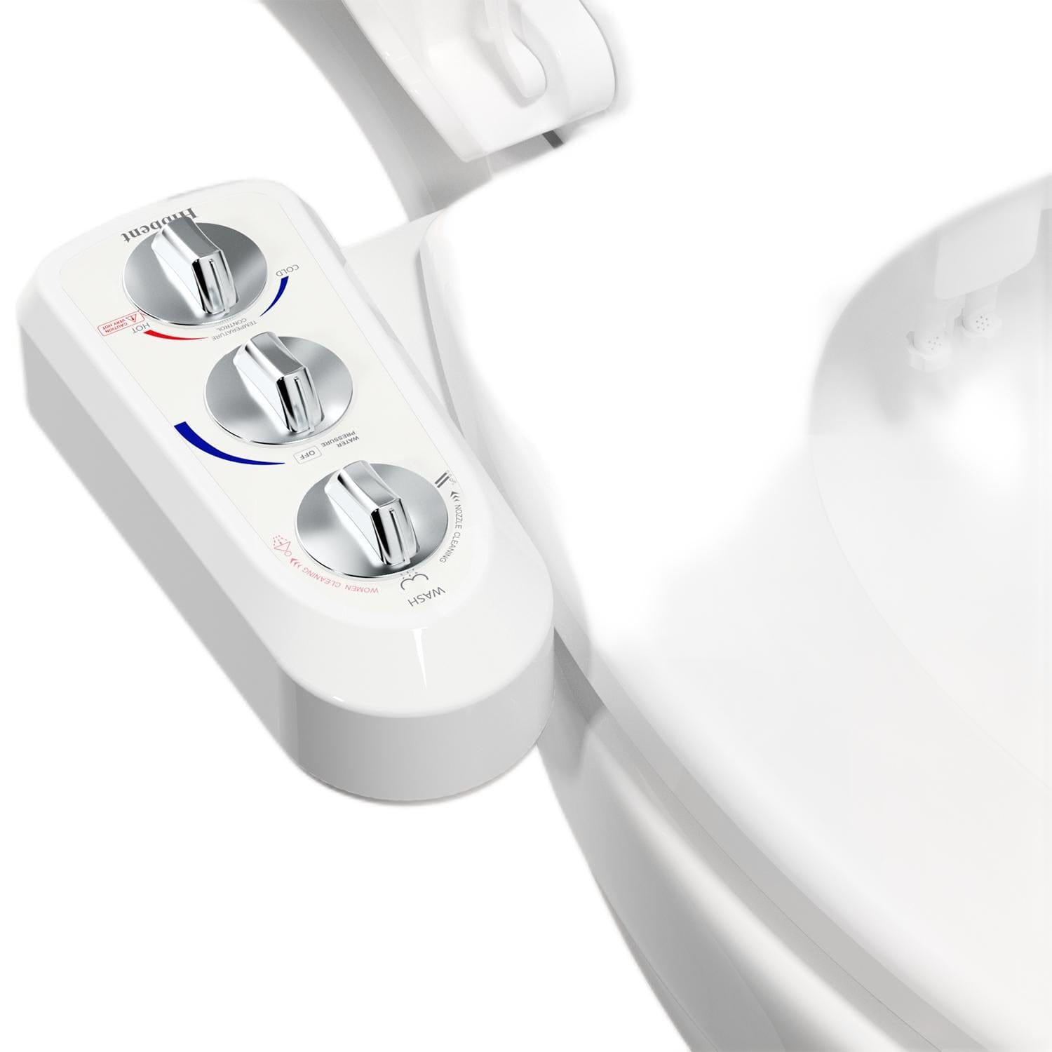 Toilet Dual Nozzle Self Cleaning Hot And Cold Water Bidet Male & Female 