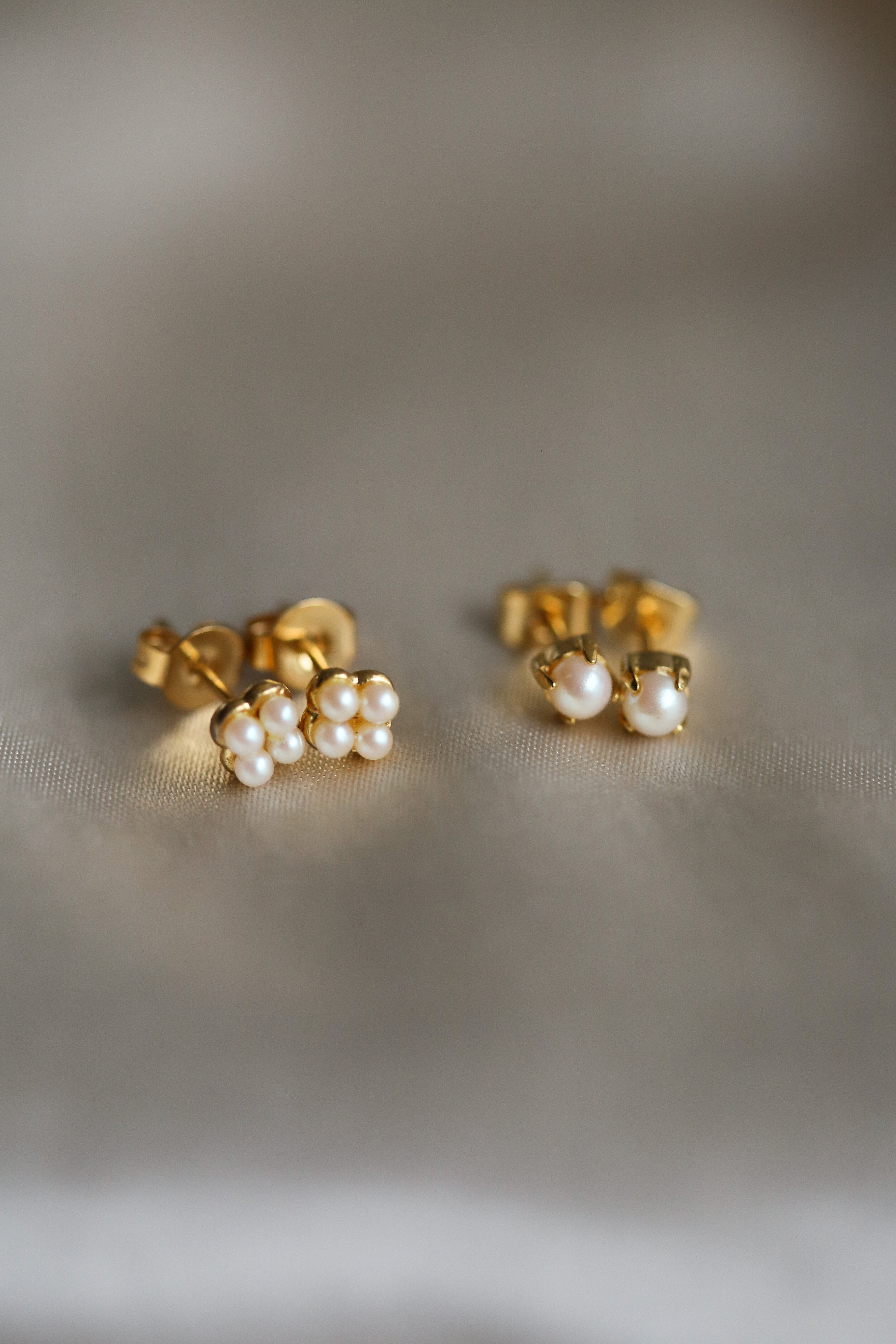 Cassia (Vintage) Stud Earrings – Boutique Minimaliste