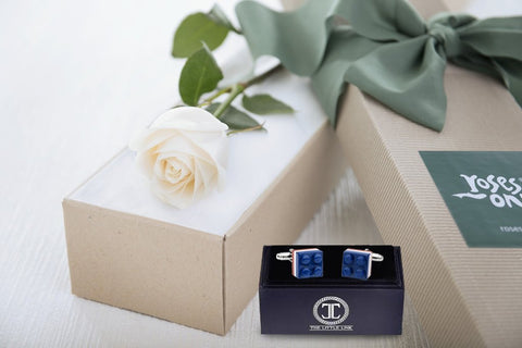 Roses and gifts for him