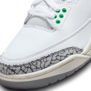 Women's Air Jordan 3 Retro - White/Lucky Green