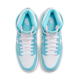 Mens Jordan 1 KO -Bleached Aqua / White