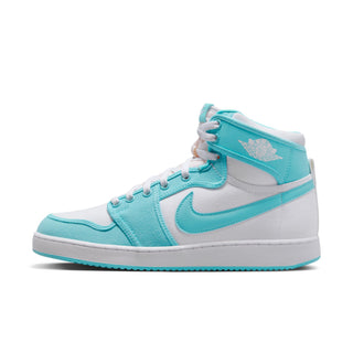 Mens Jordan 1 KO -Bleached Aqua / White