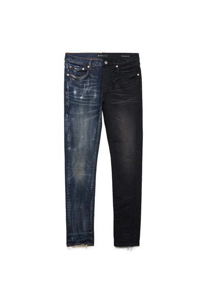 Buy PURPLE BRAND Monogram-jacquard Slim-fit Jeans - Blue At 30% Off