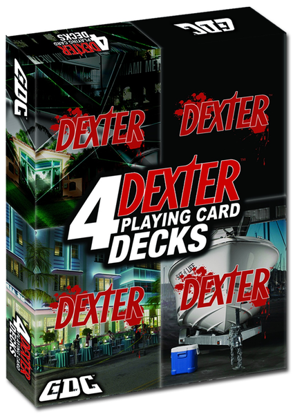 4-PACK 001 Details about   DEXTER PLAYING CARDS 