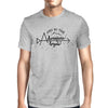 And So The Adventure Begins Mens Grey Shirt