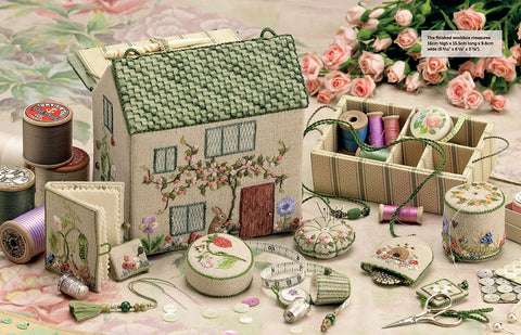 www.colourstreams.com.au Colour Streams Carolyn Pearce Home Sweet Home: An Embroidered Workbox