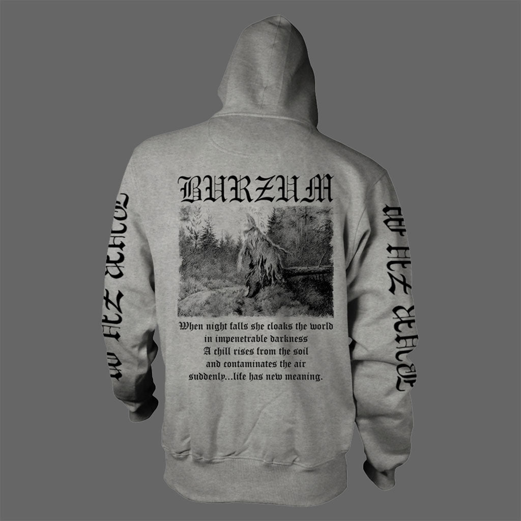 Burzum Sweat-Shirt À Capuche Filosofem Band Logo Nouveau Officiel Homme Noir 