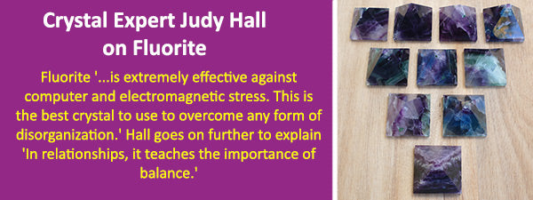 Fluorite Crystal meaning judy hall