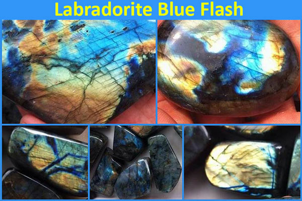 labradorite crystals for protection blue flash