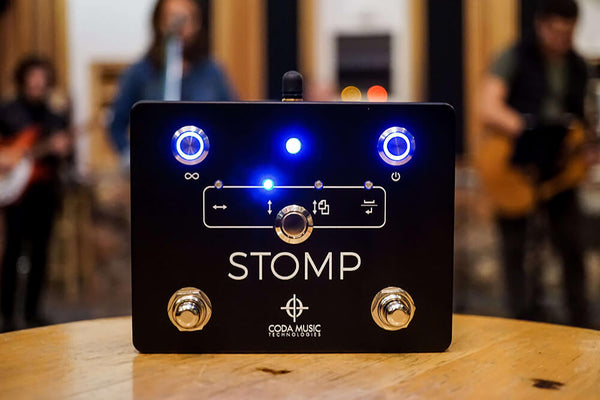 Stomp Bluetooth pedal for page turning