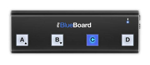 IK Multimedia iRig Blueboard top midi foot controllers