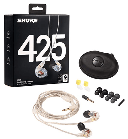 Gift Guide for the Gigging Musician Shure in-ear monitors 425