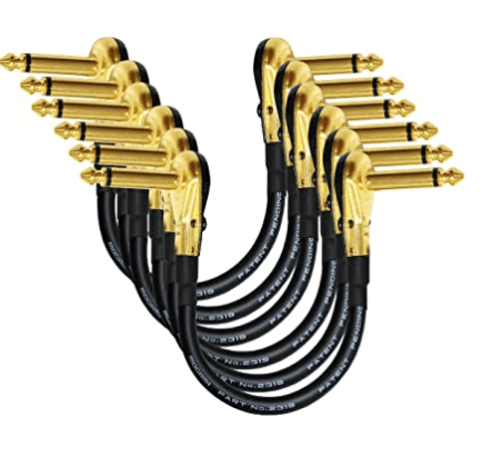 Mogami patch cables set of 6 cables