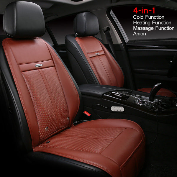 Heated and cooled seat covers