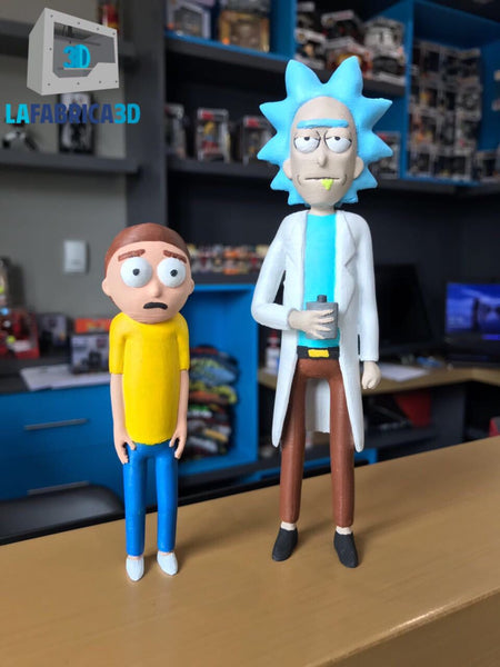 Rick and Morty 3D - La Fabrica 3D