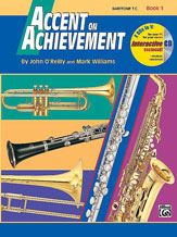Accent on Achievement Bk 1 Baritone BC Bk/Cd