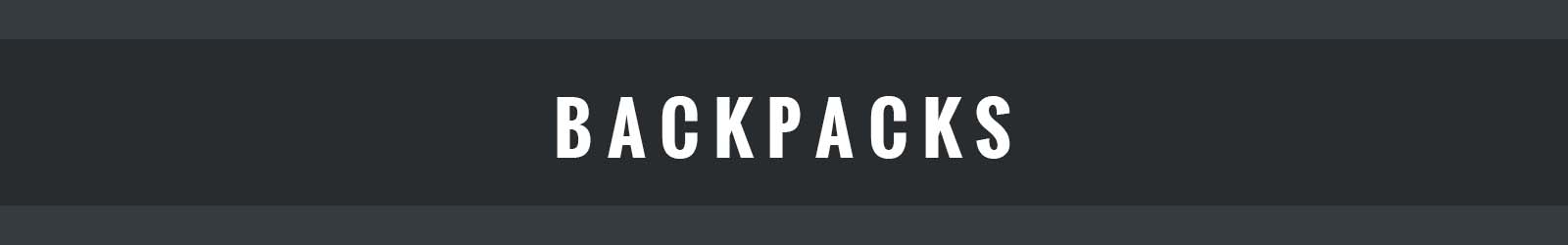 Backpacks banner