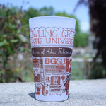 BGSU Julia Gash 16oz Pint Glass