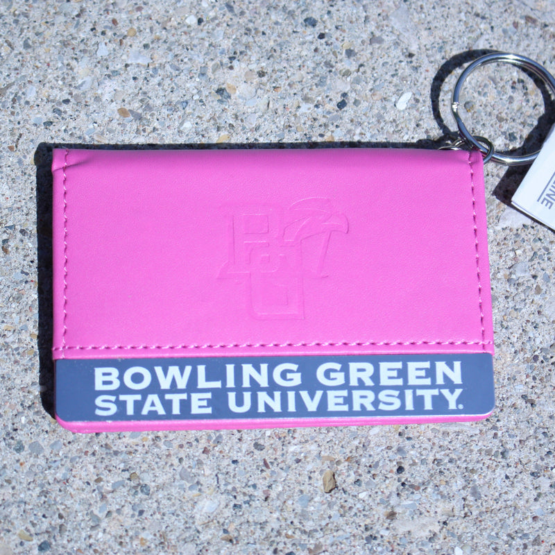 BGSU Leather ID Holder