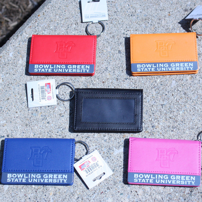 BGSU Leather ID Holder