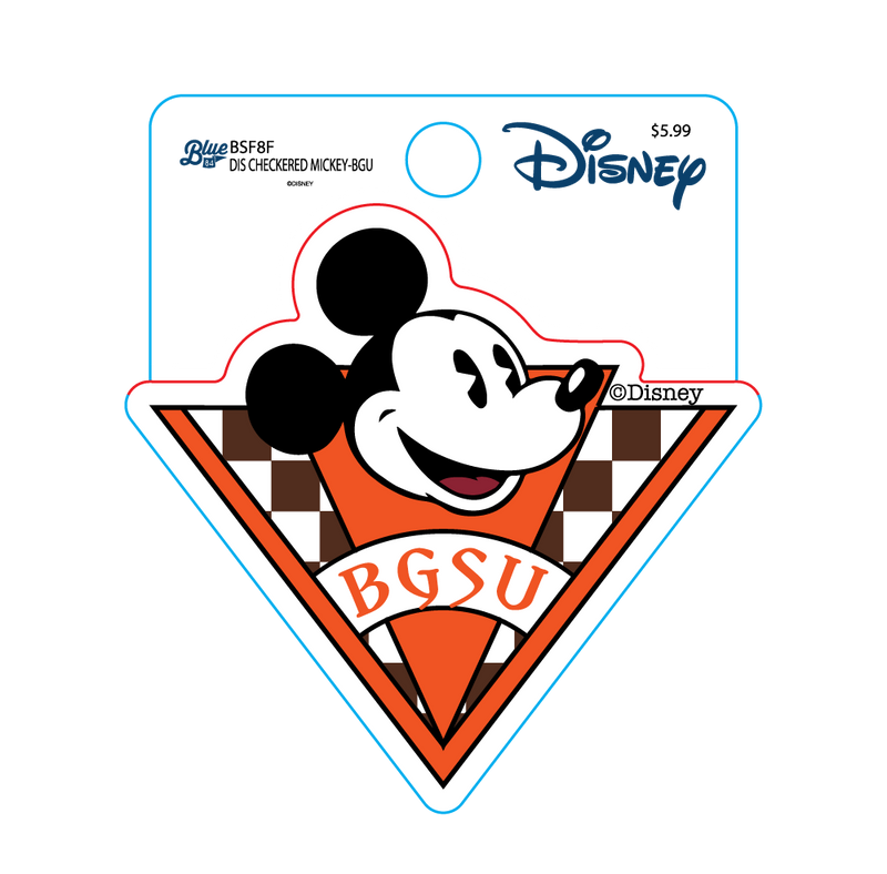 BGSU Disney Blue 84 Stickers