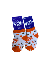 BGSU Polka Dot Peekaboo Socks