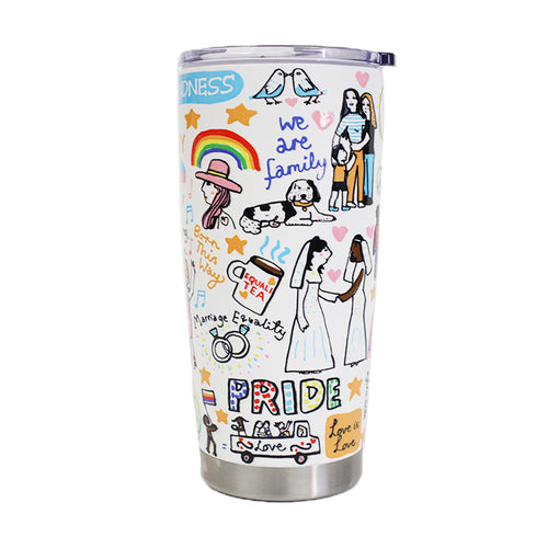 Julia Gash Equality Tumbler