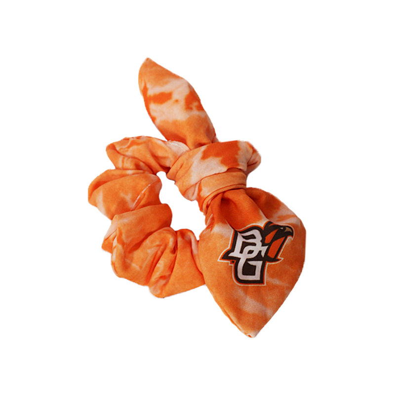 BGSU ZooZatz Tie Dye Scrunchie