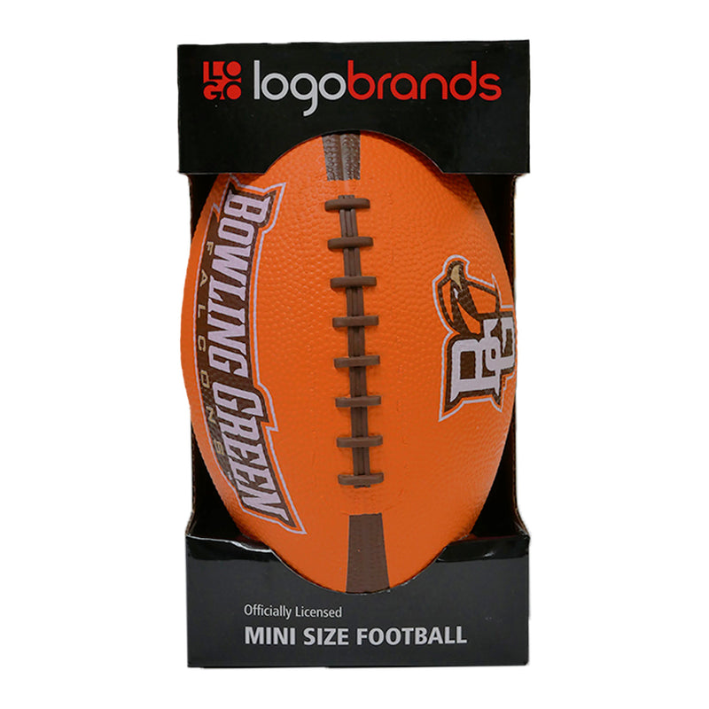 BGSU Logo Brand Mini Football Orange